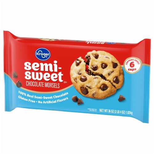 Kroger® Semi Sweet Chocolate Baking Chips Perspective: bottom