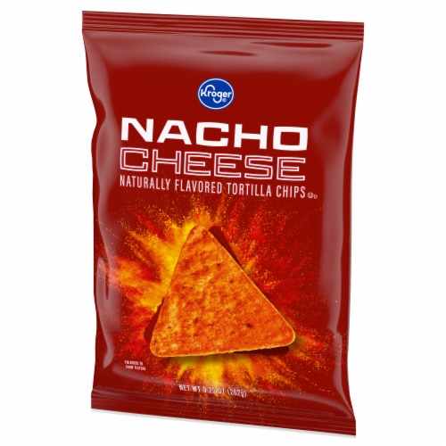 Kroger® Nacho Cheese Tortilla Chips Perspective: bottom