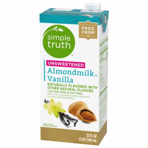 Simple Truth® Unsweetened Vanilla Almond Milk Perspective: bottom