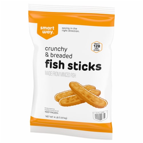 Smart Way™ Crunchy & Breaded Fish Sticks Perspective: bottom