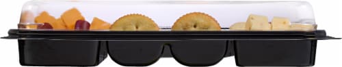 Kroger® Pork Beef Pepper Jack Cheese Cheddar Cheese & Crackers Party Tray Perspective: bottom