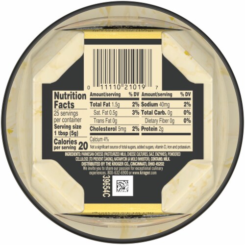 Private Selection™ Shaved Parmesan Cheese Perspective: bottom