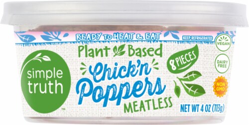 Simple Truth™ Plant-Based Chick'n Poppers Perspective: bottom