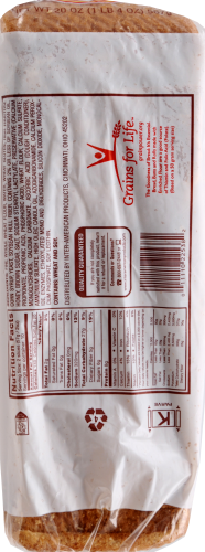 King Soopers Soft Twist Wheat Bread Perspective: bottom