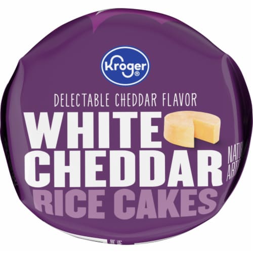 Kroger® White Cheddar Rice Cakes Perspective: bottom