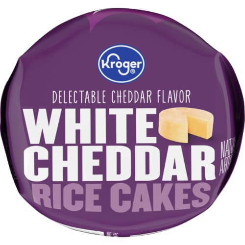 Kroger® White Cheddar Rice Cakes, 5.45 oz - Dillons Food Stores