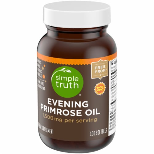 Simple Truth® Evening Primrose Oil Softgels 1500mg Perspective: bottom
