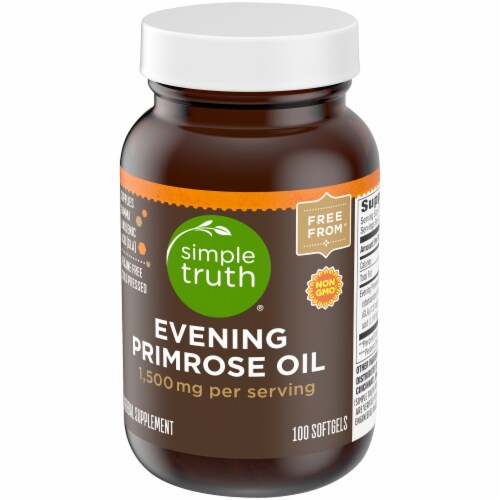 Simple Truth® Evening Primrose Oil Softgels 1500mg Perspective: bottom