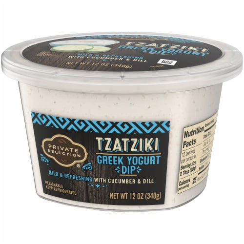 Private Selection® Tzatziki Greek Yogurt Dip Perspective: bottom