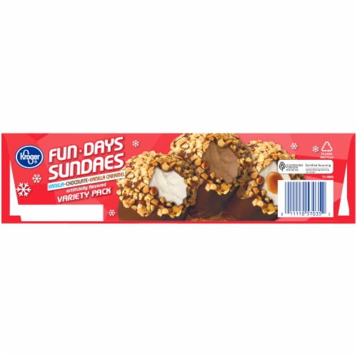 Kroger® Fun Days Sundaes Variety Pack Perspective: bottom