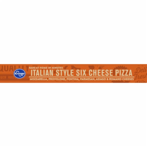 Kroger® Bake at Home Italian Style 6 Cheese Pizza Perspective: bottom
