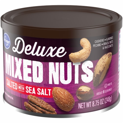 Kroger® Deluxe Sea Salted Mixed Nuts Perspective: bottom