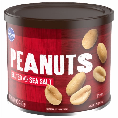 Kroger® Salted Peanuts Perspective: bottom