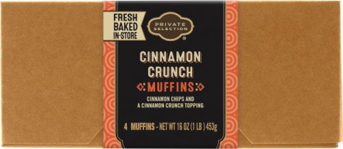 Private Selection® Cinnamon Muffins Perspective: bottom