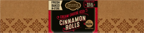 Private Selection® Cream Cheese Iced Cinnamon Rolls Perspective: bottom
