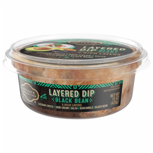 Private Selection® Black Bean Layered Dip Perspective: bottom