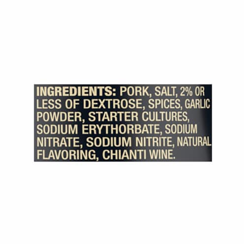 Private Selection® Chianti Salami Dry Aged Perspective: bottom