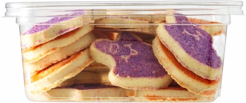 Bakery Fresh Mini Pumpkin & Ghost Sugar Cookies Perspective: bottom
