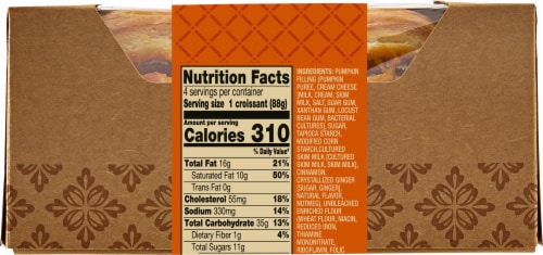 Private Selection® Filled Pumpkin Spice Croissants Perspective: bottom