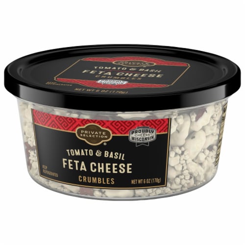 Private Selection® Tomato Basil Feta Crumbles Perspective: bottom