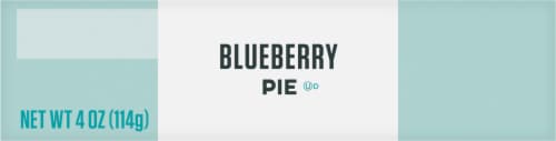 Bakery Fresh 4 Inch Mini Blueberry Pie Perspective: bottom