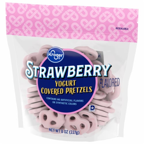 Kroger® Strawberry Yogurt Covered Pretzels Perspective: bottom