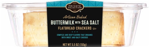 Private Selection® Sea Salt Buttermilk Crackers Perspective: bottom