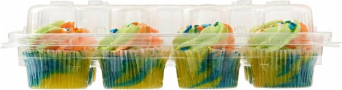 Bakery Fresh® Multicolored Mini Cupcakes Perspective: bottom