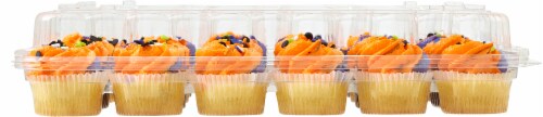 Bakery Fresh Halloween Assorted Cupcakes Perspective: bottom