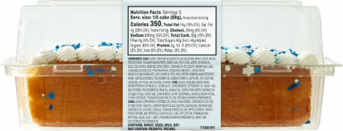 Bakery Fresh Christmas Bar Cake Perspective: bottom