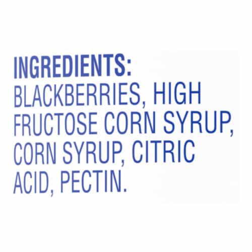 Kroger® Blackberry Preserves Seedless Perspective: bottom