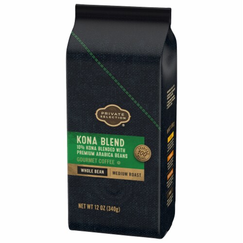 Private Selection® Kona Blend Medium Roast Whole Bean Coffee Perspective: bottom
