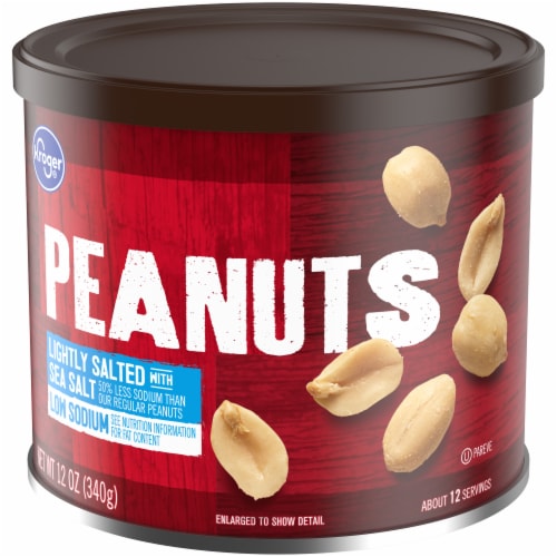 Kroger® Lightly Salted Peanuts Perspective: bottom