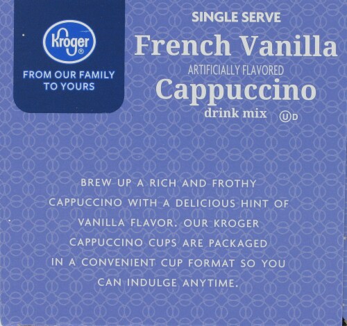 Kroger® French Vanilla Cappuccino K-Cup Coffee Pods Perspective: bottom