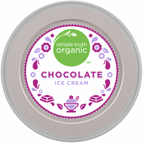 Simple Truth Organic™ Chocolate Ice Cream Perspective: bottom