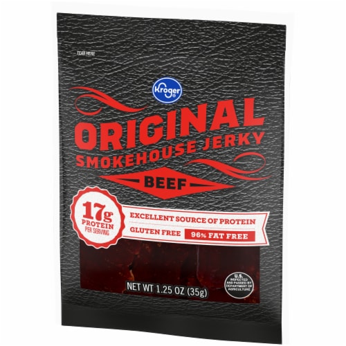 Kroger® Original Smokehouse Beef Jerky Perspective: bottom