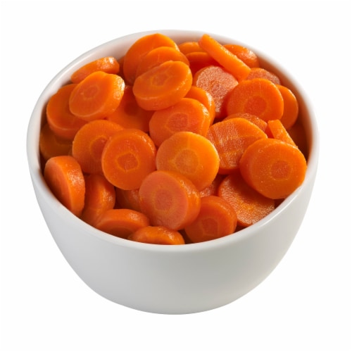 Kroger® No Salt Added Sliced Carrots Perspective: bottom