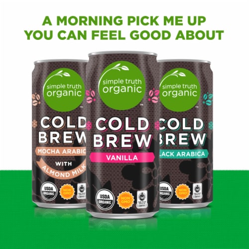 Simple Truth Organic™ Fair Trade Cold Brew Vanilla Arabica Coffee Perspective: bottom