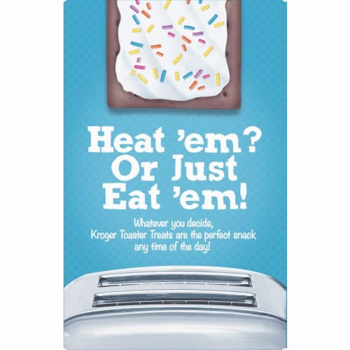 Kroger® Birthday Cake Frosted Toaster Treats Perspective: bottom