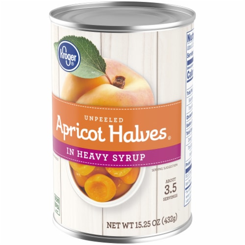 Kroger® Canned Apricot Halves in Heavy Syrup Perspective: bottom