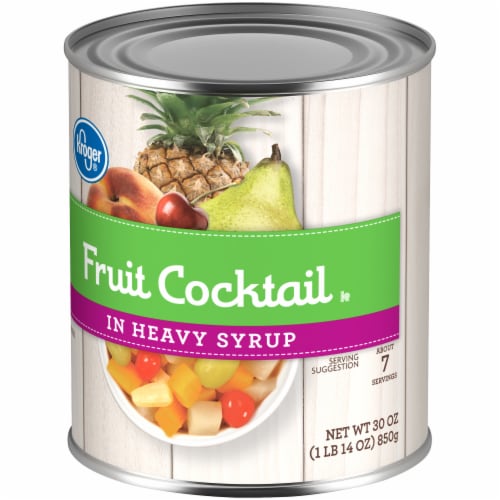 Kroger® Canned Fruit Cocktail In Heavy Syrup Perspective: bottom