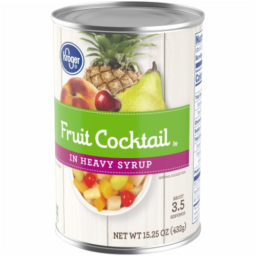 Kroger® Canned Fruit Cocktail in Heavy Syrup Perspective: bottom