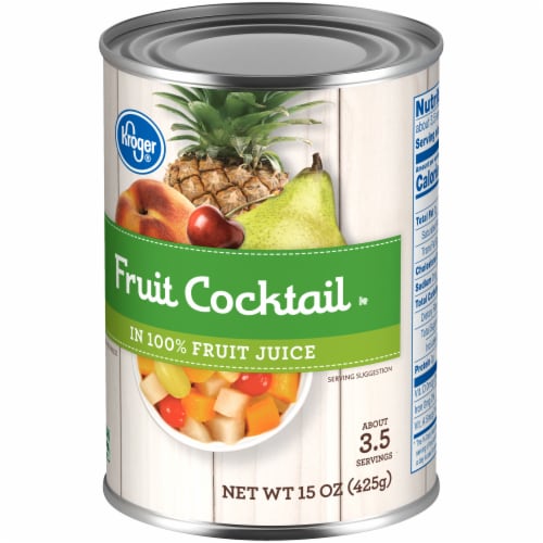 Kroger® Canned Fruit Cocktail in 100% Fruit Juice Perspective: bottom