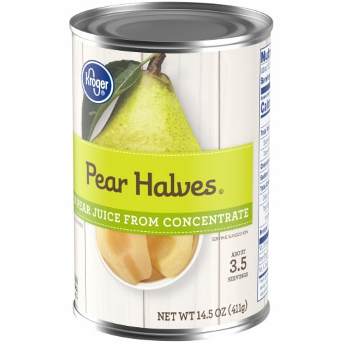 Kroger® Pear Halves in Pear Juice from Concentrate Perspective: bottom