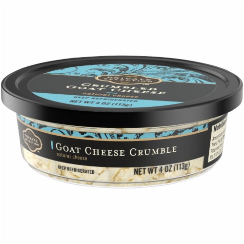 Private Selection® Crumbled Goat Cheese Perspective: bottom
