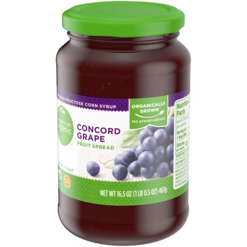 Simple Truth Organic™ Concord Grape Fruit Spread Perspective: bottom