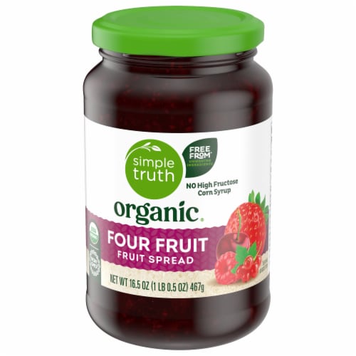 Simple Truth Organic® Four Fruit Spread Perspective: bottom