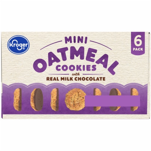 Kroger® Mini Oatmeal Cookies with Real Milk Chocolate Perspective: bottom
