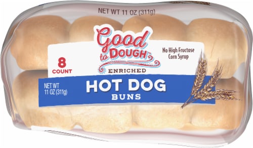 Good to Dough™ Hot Dog Buns Perspective: bottom
