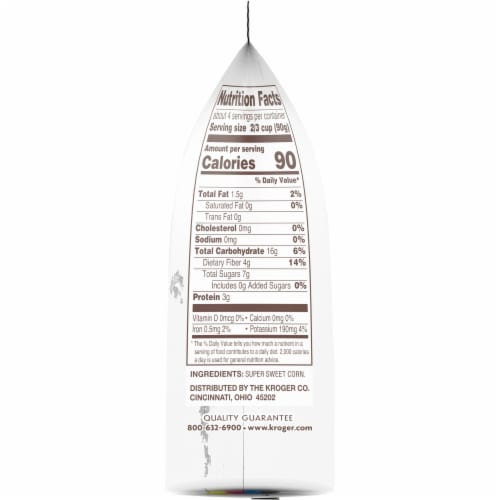 Kroger® Traditional Favorites Frozen Corn Super Sweet Perspective: bottom